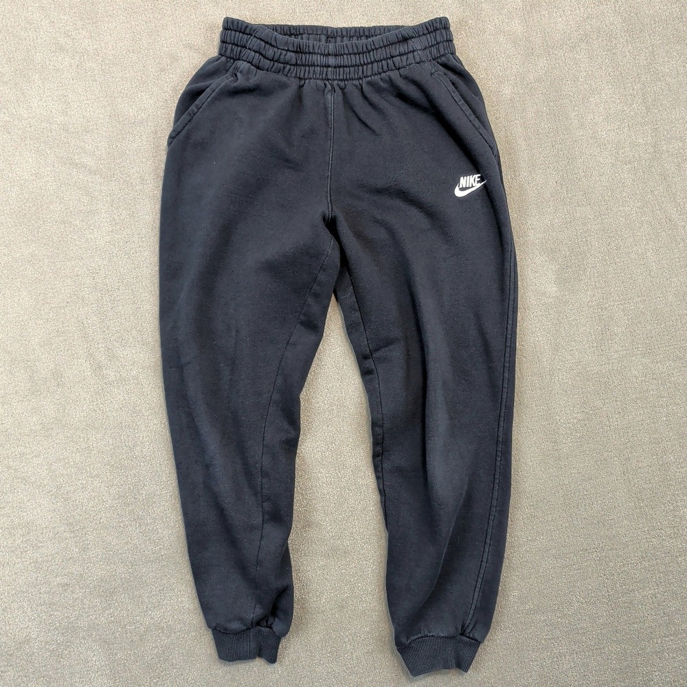 Nike Jogger Sweatpants Kids Large Black Fleece Club Sportswear FD3008-010 Pants